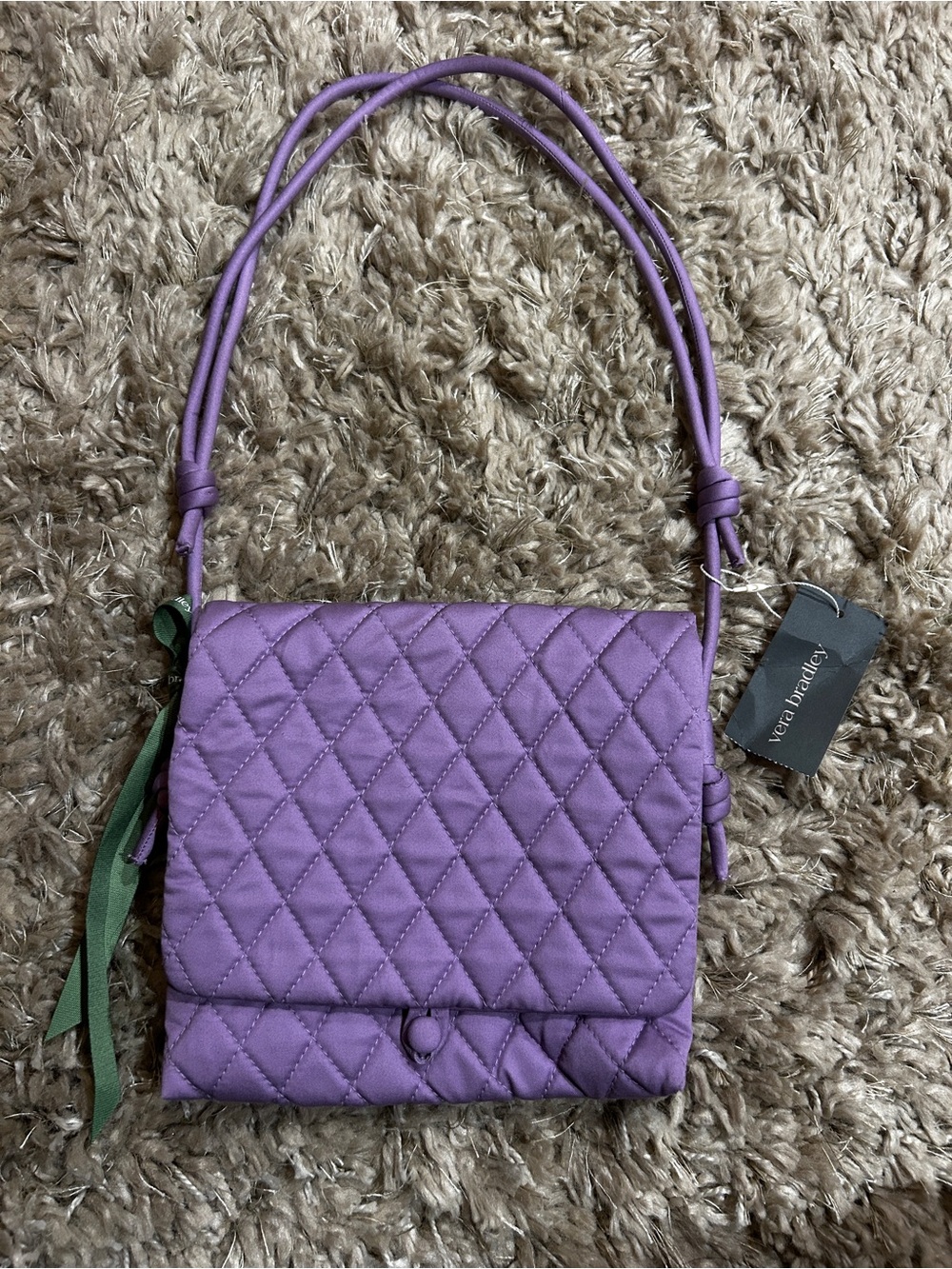 Vera Bradley Quilted Baird Hipster Crossbody Bag - Purple Rhapsody
